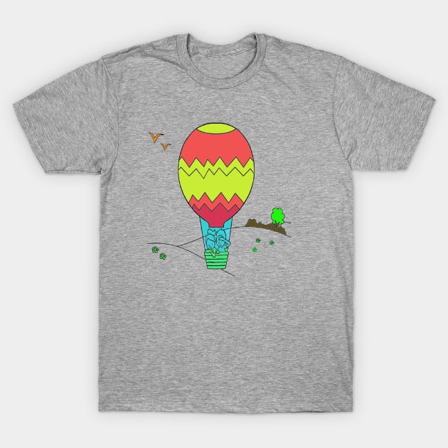 air balloons T-Shirt by Yeni